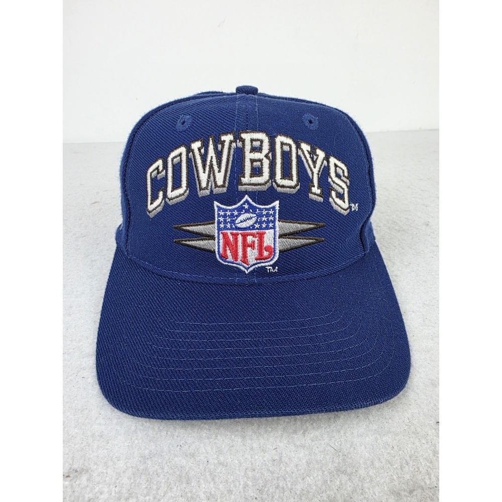 Vintage Dallas Cowboys Logo Athletic Diamond Cut Snapback Hat Cap Pro Line